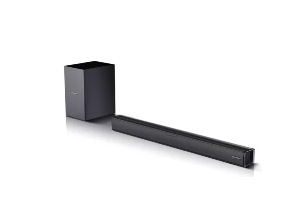 Sharp HTSBW182 Slim Soundbar mit kabellosem subwoofer – 160 w – 2.1 kanäle – schwarz – Bild 3