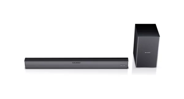 Sharp HTSBW182 Slim Soundbar mit kabellosem subwoofer – 160 w – 2.1 kanäle – schwarz – Bild 5