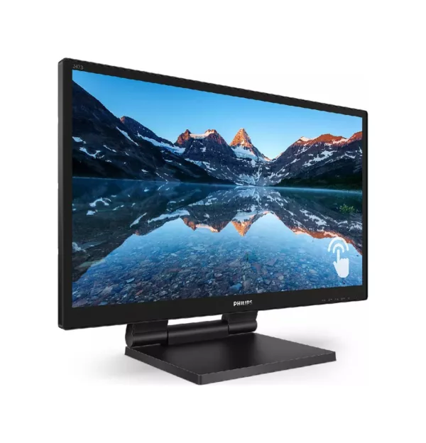 Philips 242B9T/00 24" full hd ips monitor mit smooth touch - schwarz – Bild 2