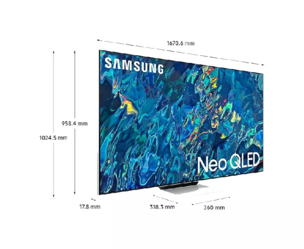 Samsung QE75QN95BATXZT Qn95B Smart tv 75" qled 4k - leuchtendes silber – Bild 18