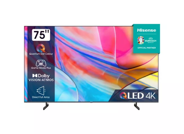 Hisense 75A79KQ Qled 75" 4k ultra hd smart-tv – schwarz