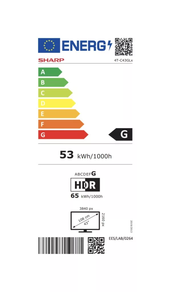 Sharp 43GL4260E Smarter led-fernseher 43'' 4k ultra hd – schwarz – Bild 8