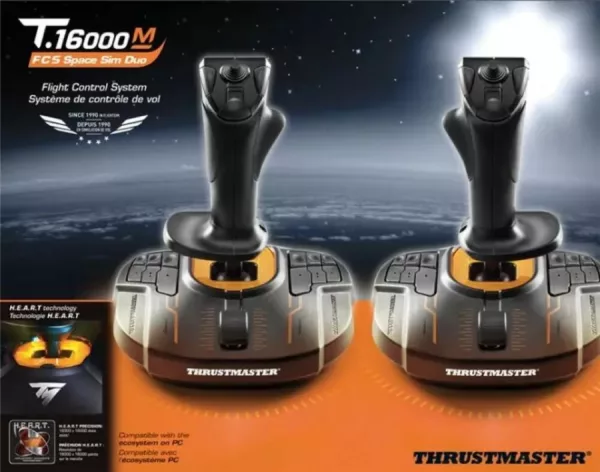 Thrustmaster T.16000M FCS SPACE SIM DUO Flugsimulator-joystick – Bild 5