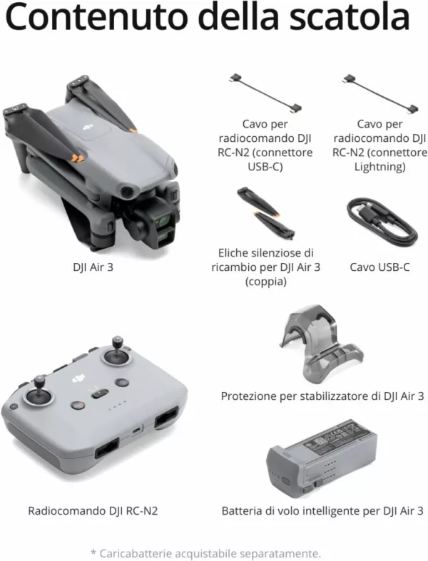 Dji DJA3N1 Air 3 Drohne - grau – Bild 3