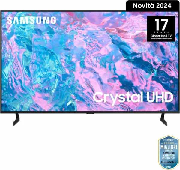 Samsung UE43CU7090UXZT Crystal Smart tv 43" led uhd 4k - schwarz – Bild 2