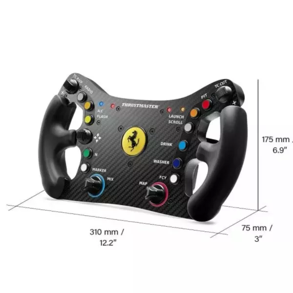 Thrustmaster FERRARI 488 GT3 WHEEL ADD-ON Lenkrad – Bild 6