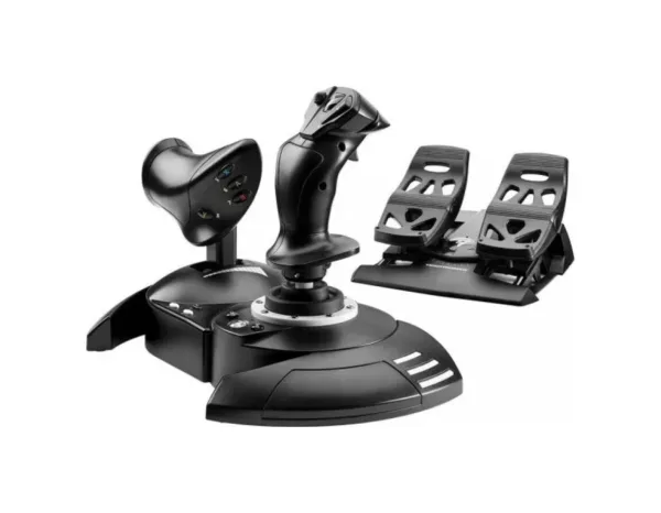 Thrustmaster T.FLIGHT FULL KIT X Komplettset mit joystick + abnehmbarem gaspedal und ruderpedalen