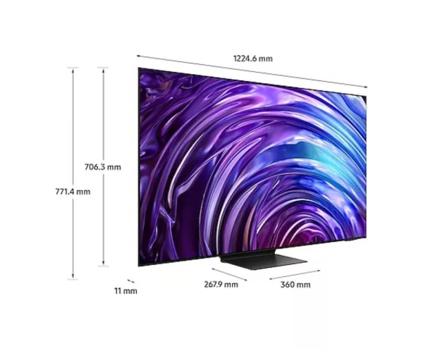 Samsung QE55S95DATXZT Serie 9 Smart tv 55'' oled 4k – graphitschwarz – Bild 3