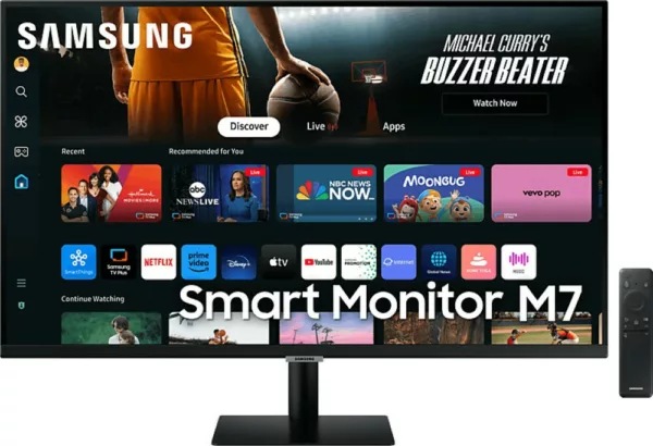 Samsung LS32DM700UUXEN Serie M7 Smart monitor va 32'' uhd – schwarz