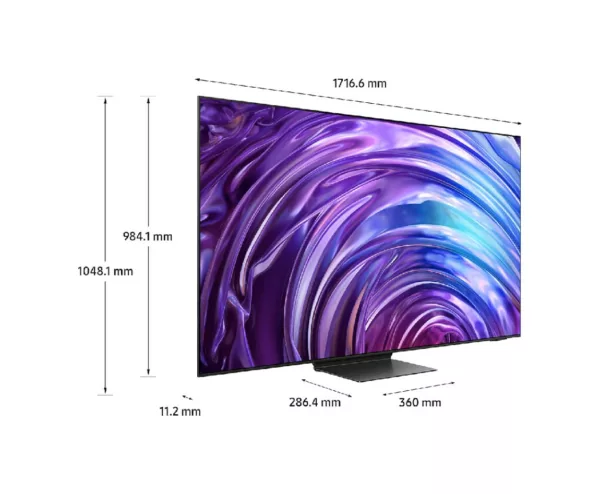 Samsung QE77S95DATXZT Serie 9 Smart tv 77'' oled 4k – graphitschwarz – Bild 6