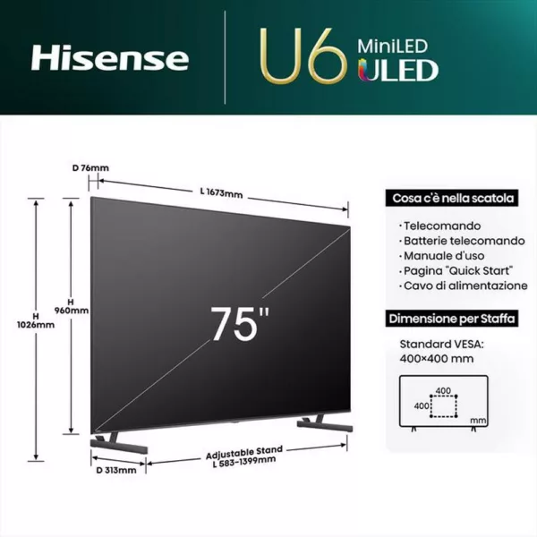 Hisense 75U69NQ 75-zoll-4k-ultra-hd-mini-led-smart-tv – schwarz – Bild 8