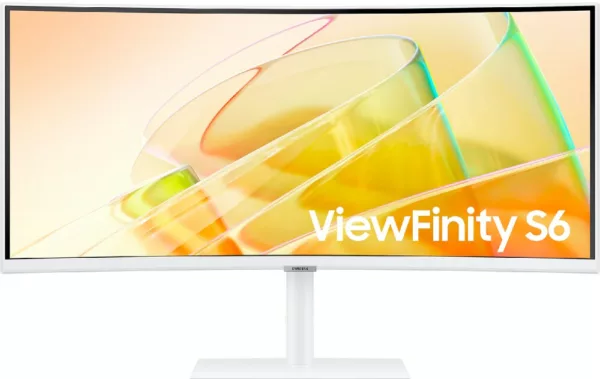 Samsung LS34C650TAUXEN Viewfinity S6 Gebogener monitor va 34'' ultra wqhd - weiß