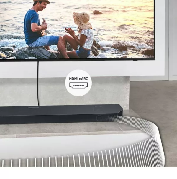 Samsung HW-Q700D/ZF Soundbar mit kabellosem subwoofer – 3.1.2 kanäle – schwarz – Bild 6