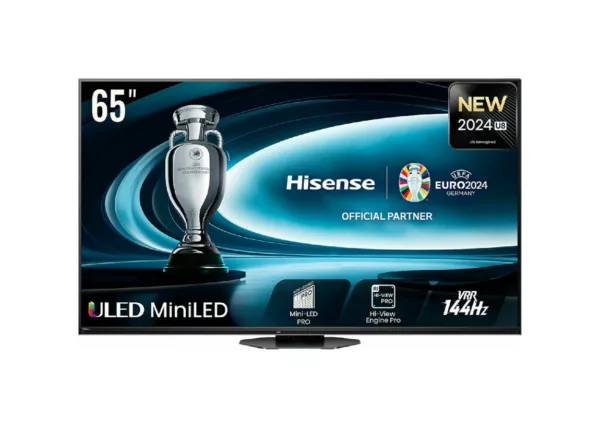 Hisense 65U8NQ Uled 65" 4k ultra hd mini-led-smart-tv – schwarz