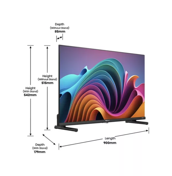 Hisense 40A59NQ Smart tv qled 40" full hd - schwarz – Bild 2