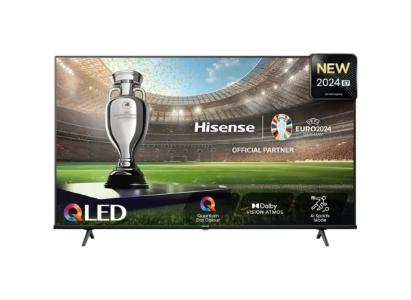 Hisense 43E7NQ Qled 43" 4k ultra hd smart tv - dunkelgrau