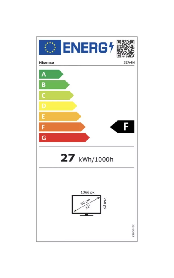 Hisense 32A4N Smarter led-fernseher 32" hd - schwarz – Bild 7