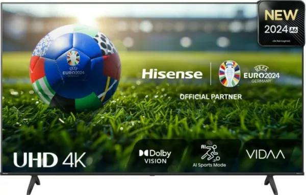 Hisense 65A6N Hisense 65a6n smart tv 65" 4k ultra uhd - schwarz